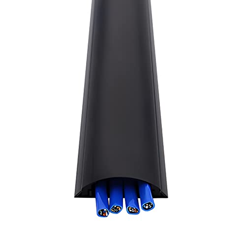 13-Foot Tread-Resistant Aluminum Floor Cable Raceway