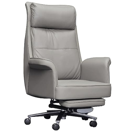 VIDI High-Back Executive Swivel Office Chair with Footstool