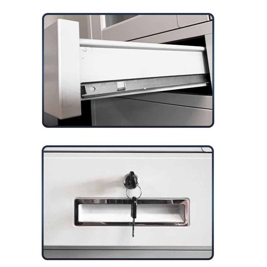 ENGENDER Multi-Layer Metal Filing Cabinet for Home Office