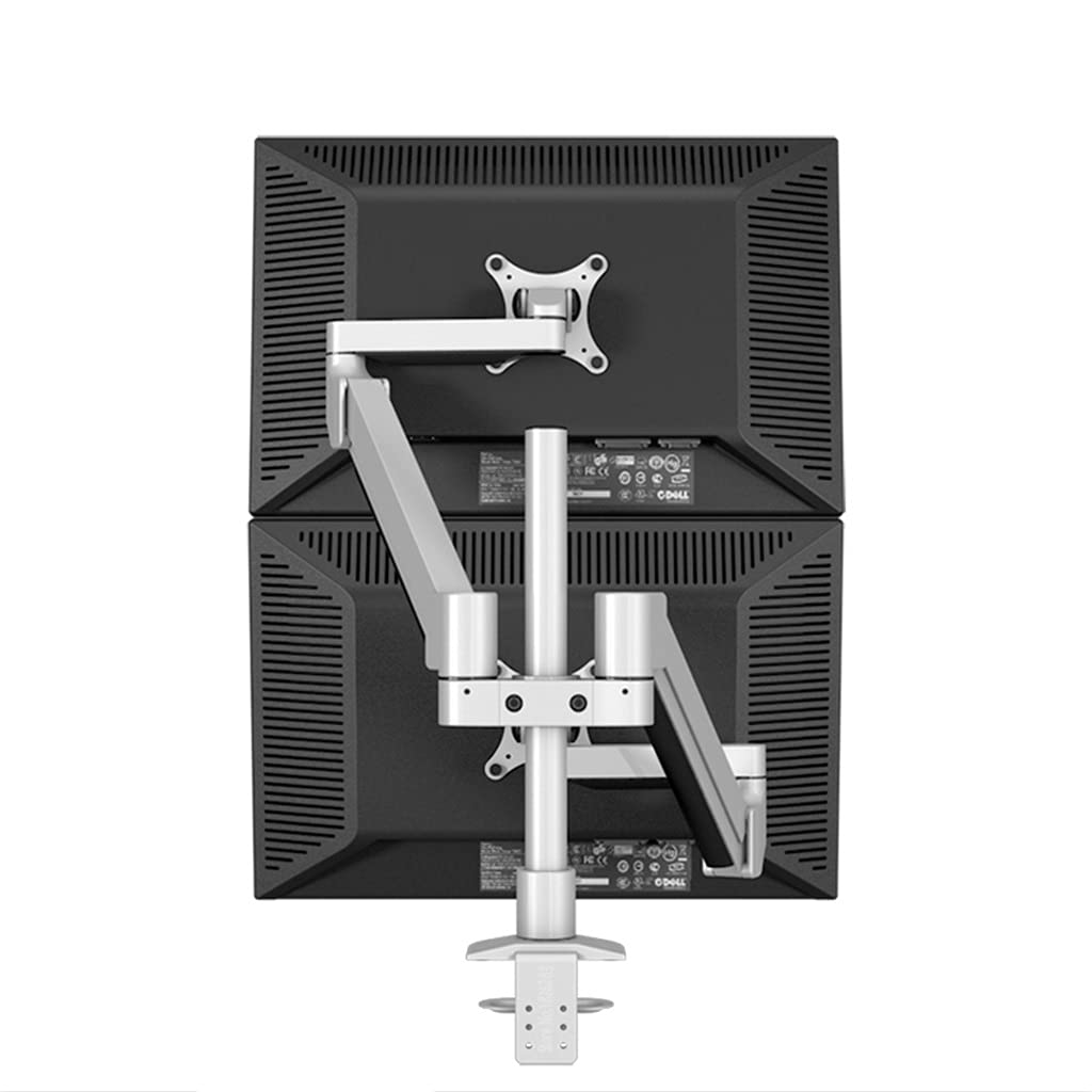 ASWRTYJO Aluminum Full-Motion Monitor Arm for 15–30-Inch Screens