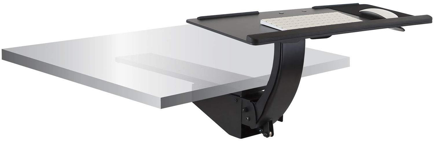 Mount-It! 26.5-Inch Adjustable Under-Desk Keyboard Tray