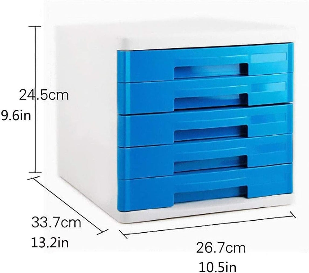 5-Layer Desktop File Drawer and Office Supply Organizer