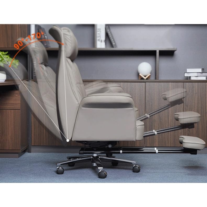 VIDI Office Chair High Back Desk Executive Swivel Boss with Footstool