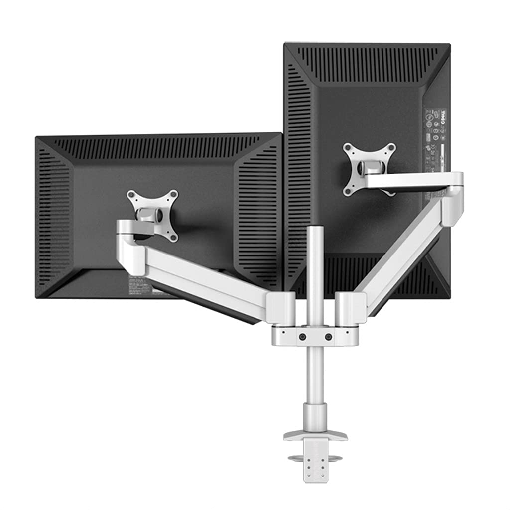 ASWRTYJO Aluminum Full-Motion Monitor Arm for 15–30-Inch Screens
