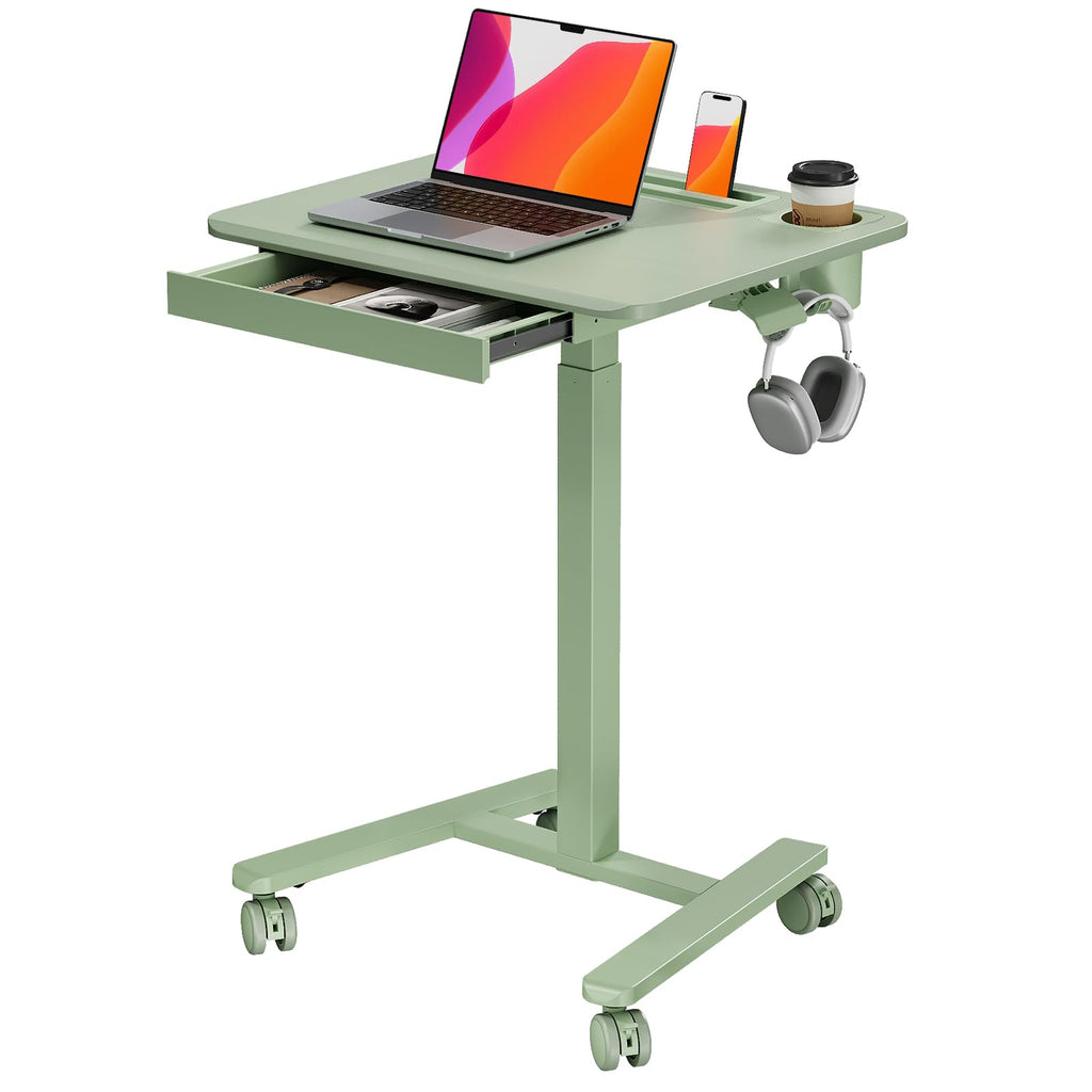 JYLH JOYSEEKER Mobile Standing Desk with Drawer