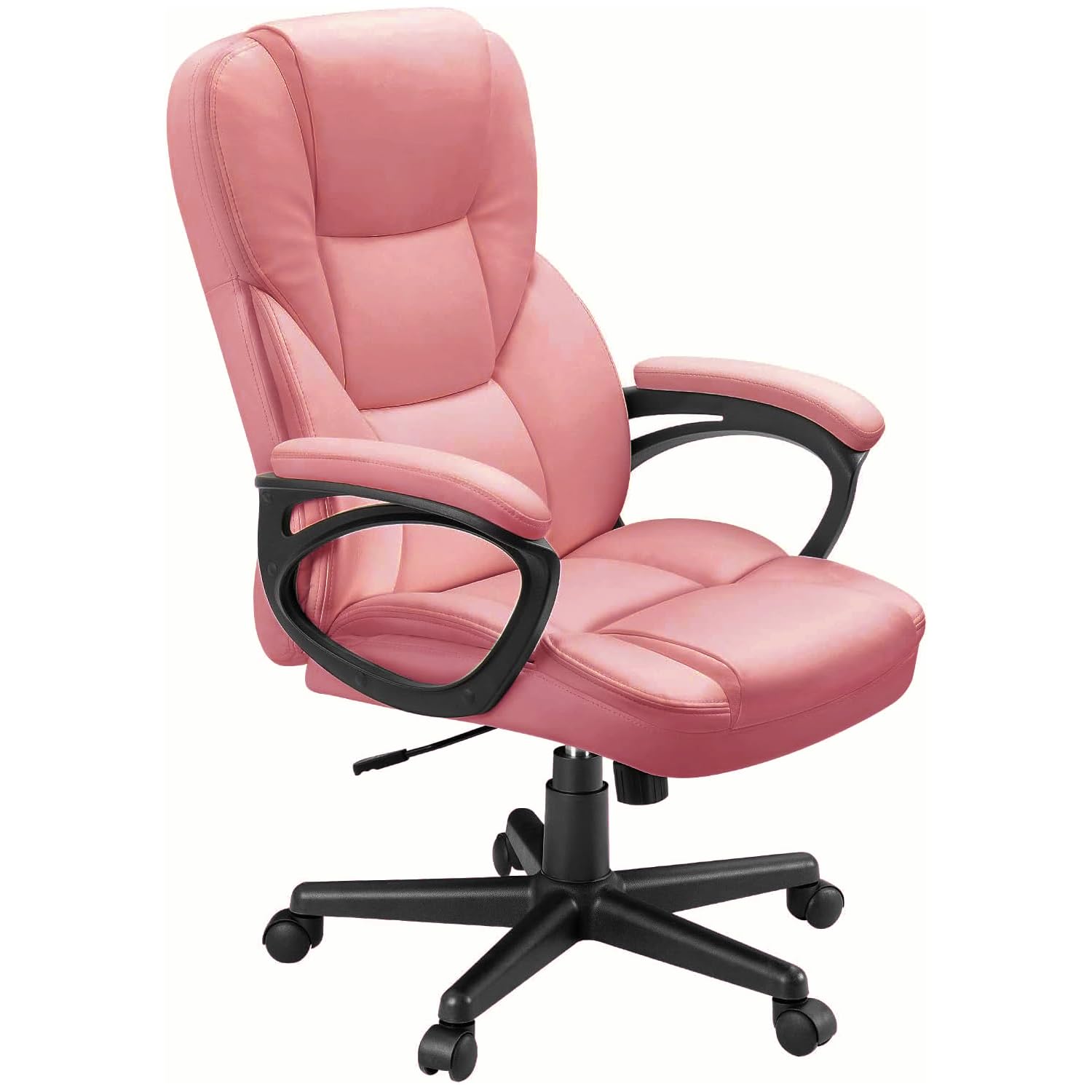 Furmax Office Executive Chair High Back Adjustable Managerial Home Desk Chair, Swivel Computer PU Leather Chair