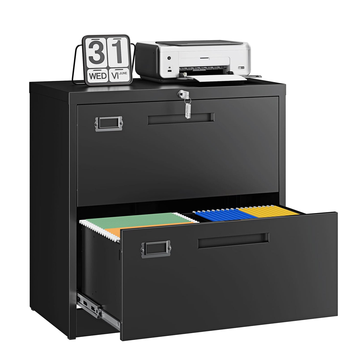 Letaya Metal Lateral File Cabinet with 2 to 5 Drawers