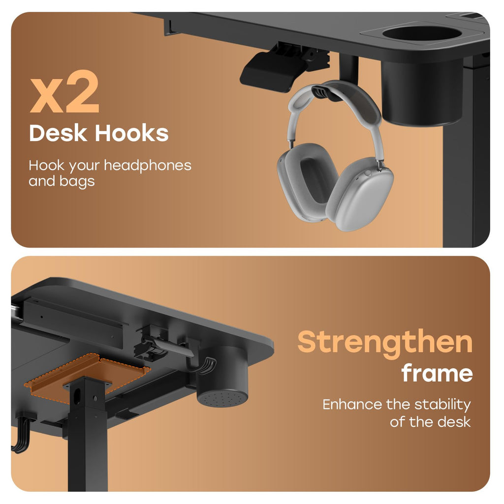 JYLH JOYSEEKER Mobile Standing Desk with Drawer