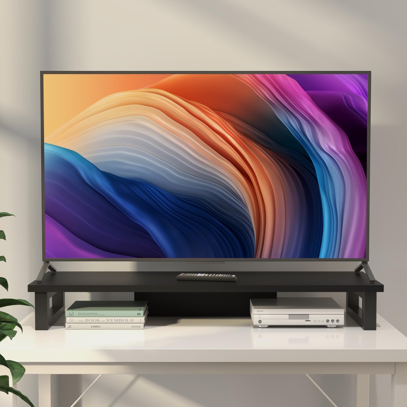 WESTREE Multi-Purpose Monitor Riser and Desktop Storage Stand