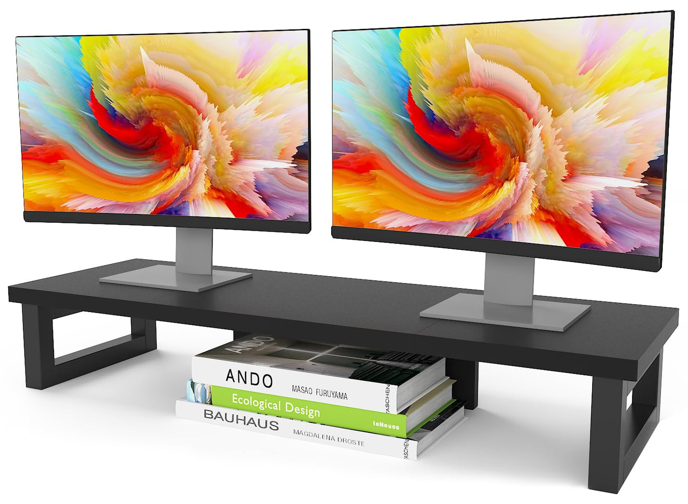 WESTREE Multi-Purpose Monitor Riser and Desktop Storage Stand