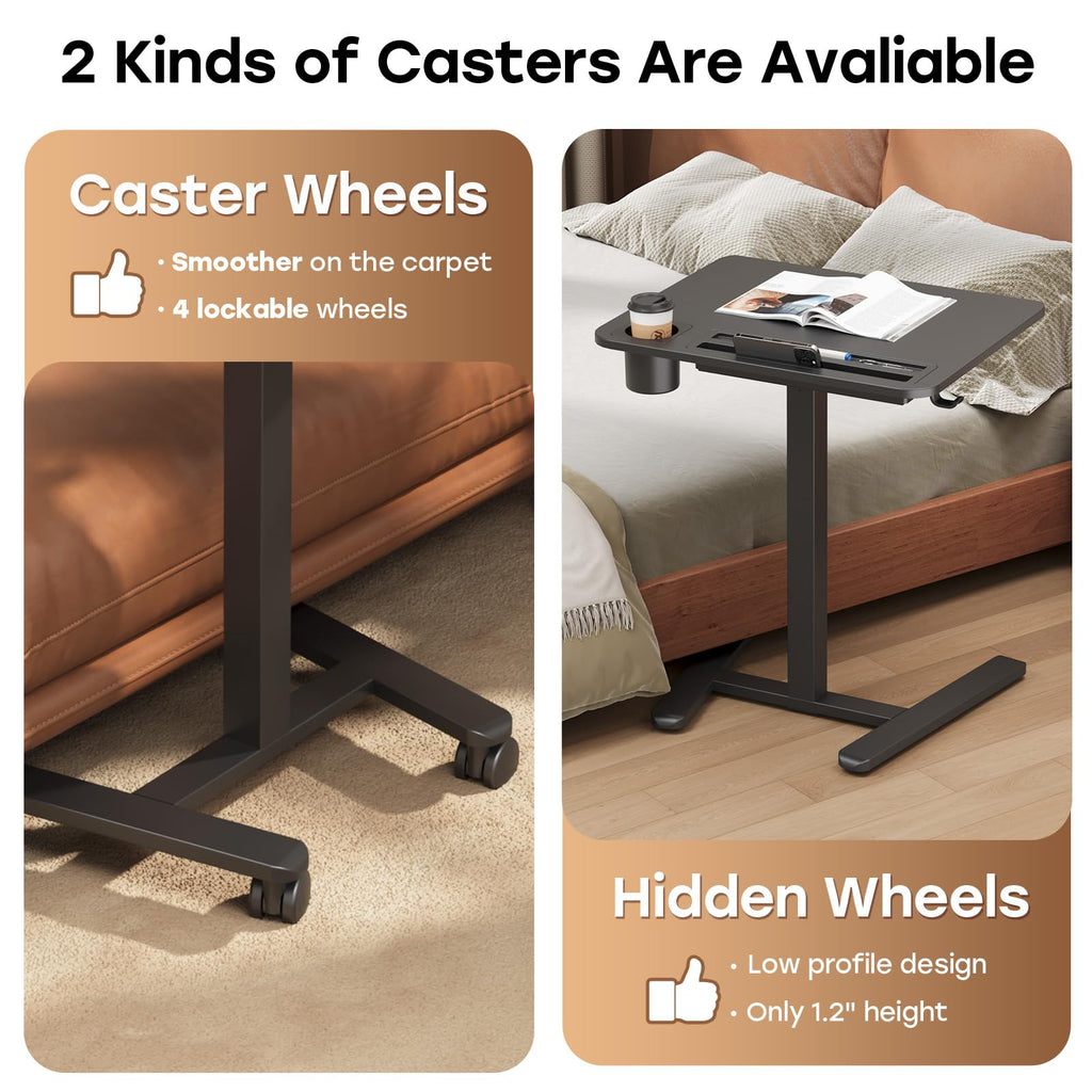 JYLH JOYSEEKER Mobile Standing Desk with Drawer