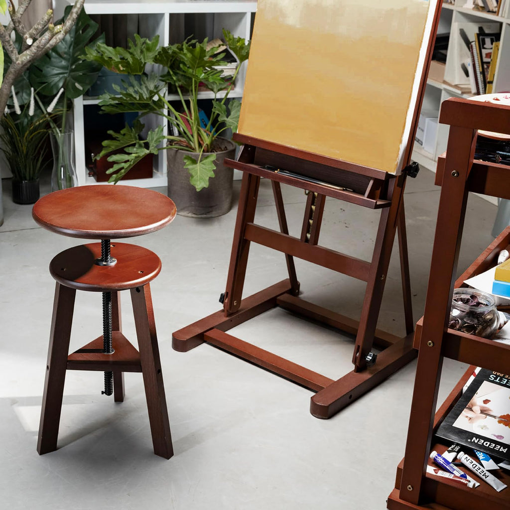 MEEDEN Drafting Stool for Studio, Office, and Workshop Use