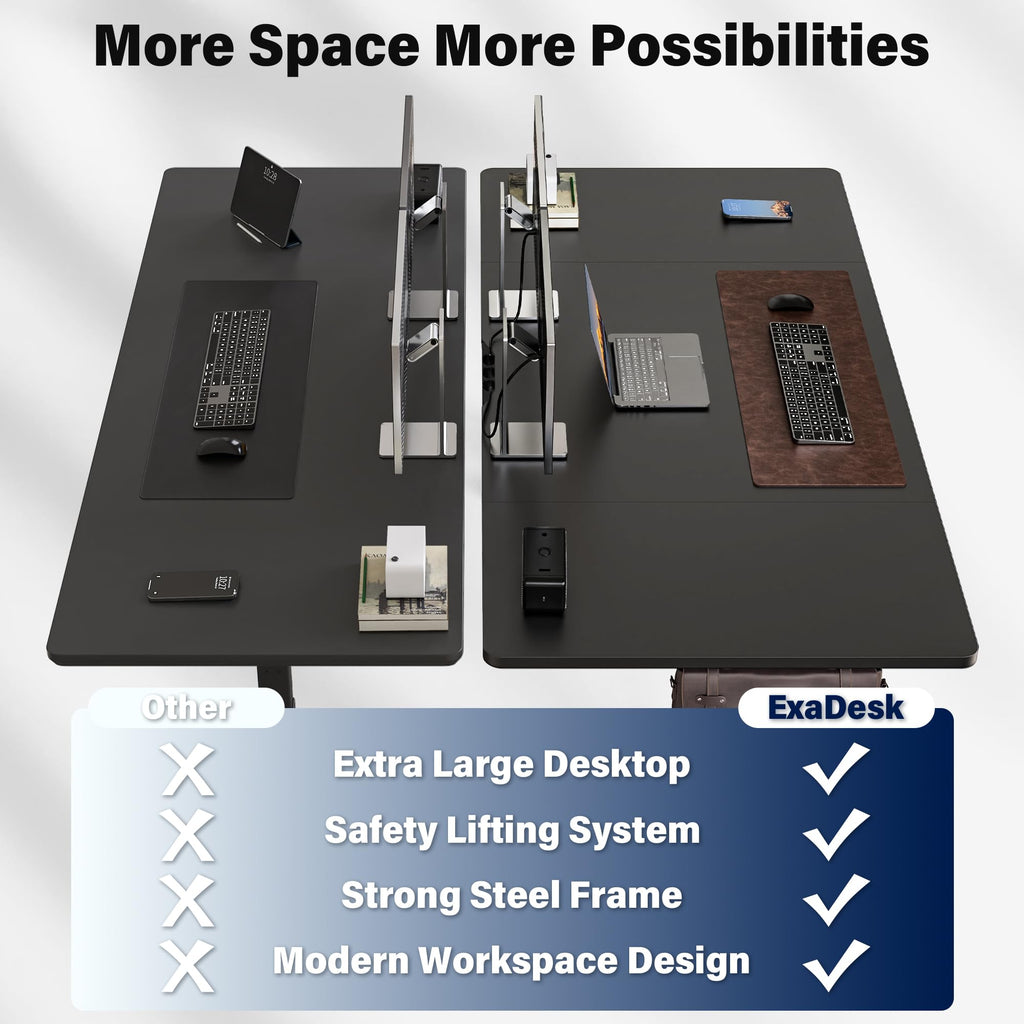 ExaDesk Electric Standing Desk S04X