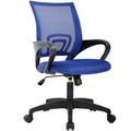 Home Office Chair Ergonomic Desk Chair Mesh Computer Chair with Lumbar Support Armrest Executive Rolling Swivel Adjustable Mid Back Task Chair for Women Adults