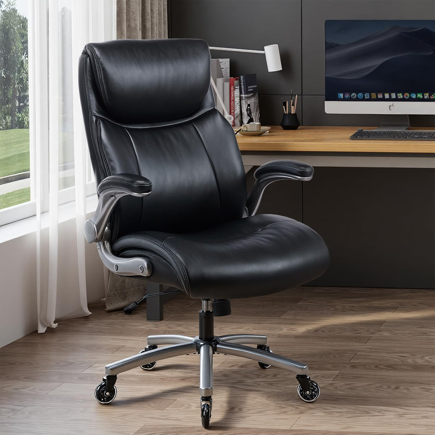 MALOL Ergonomic High-Back Office Chair with Lumbar Support