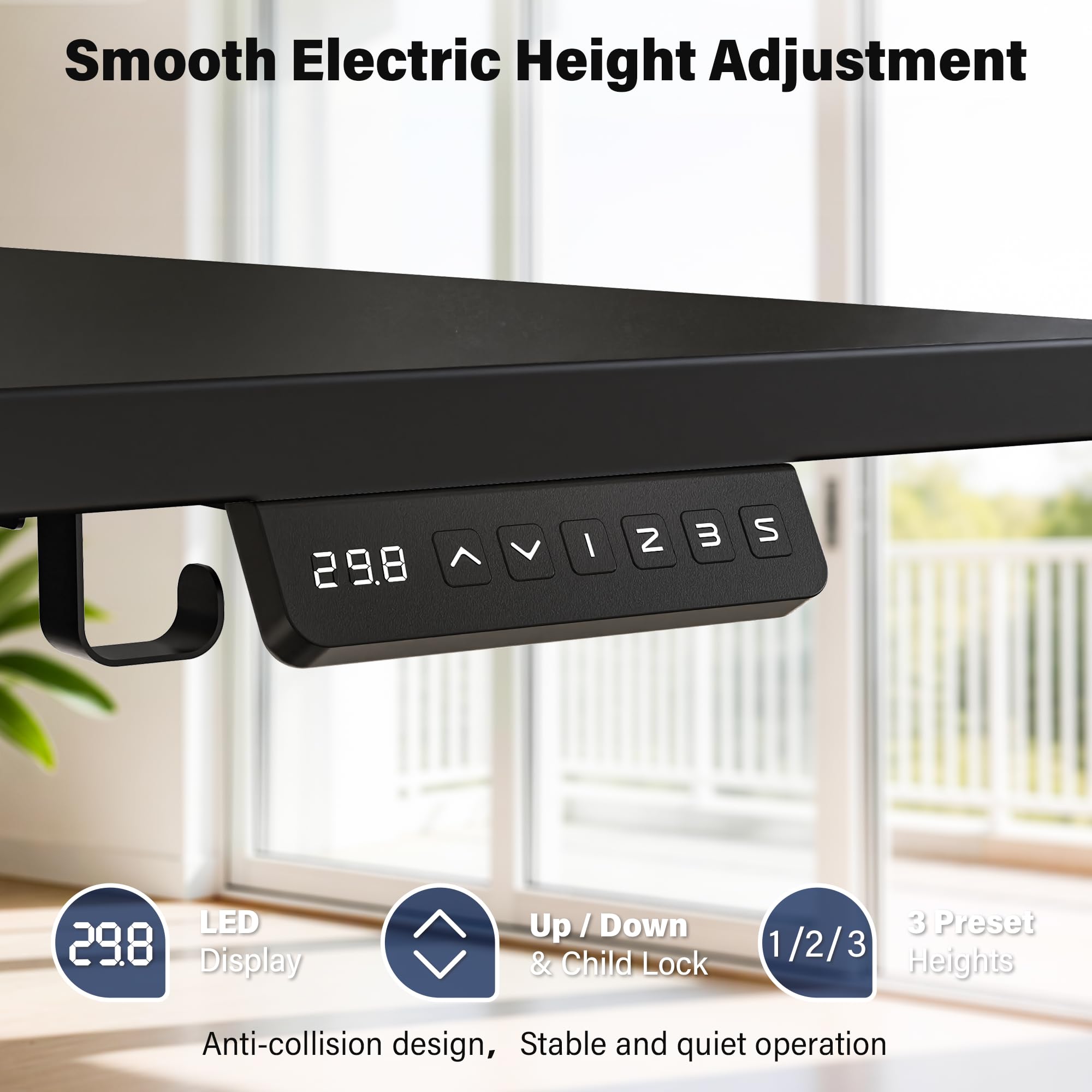 ExaDesk Electric Standing Desk S04X