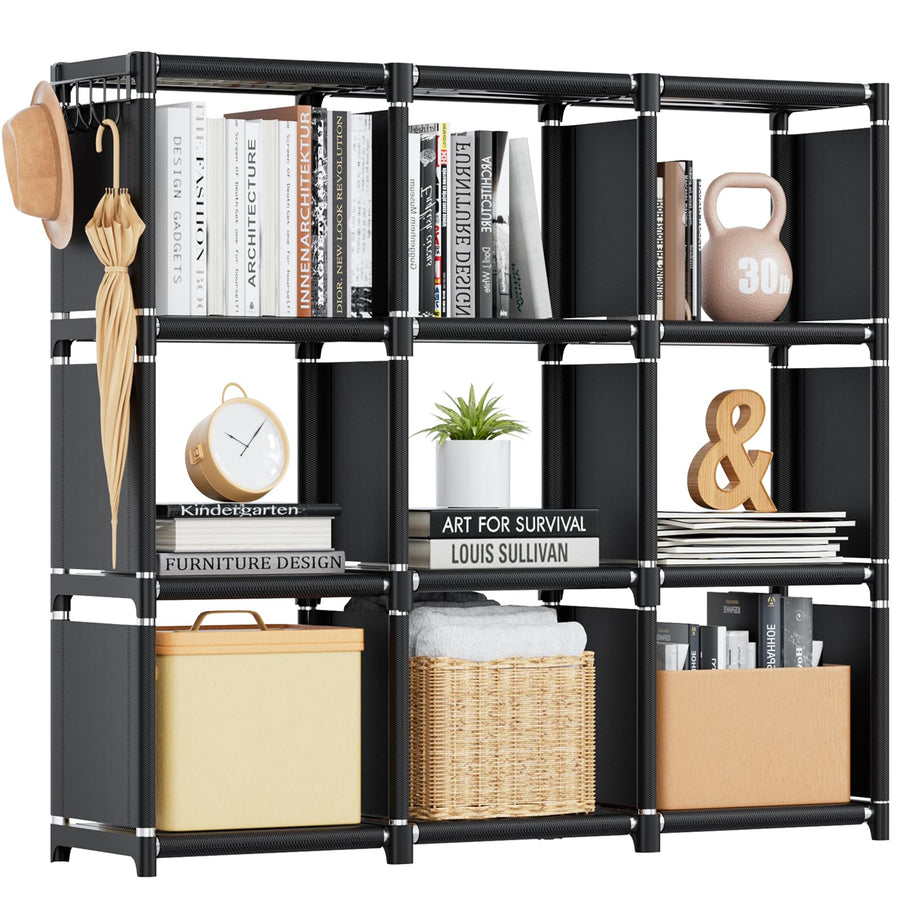Mavivegue Freestanding Bookshelf for Home and Office Storage