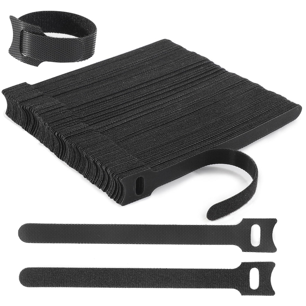 Nettbe Adjustable Hook-and-Loop Cable Ties and Cord Straps