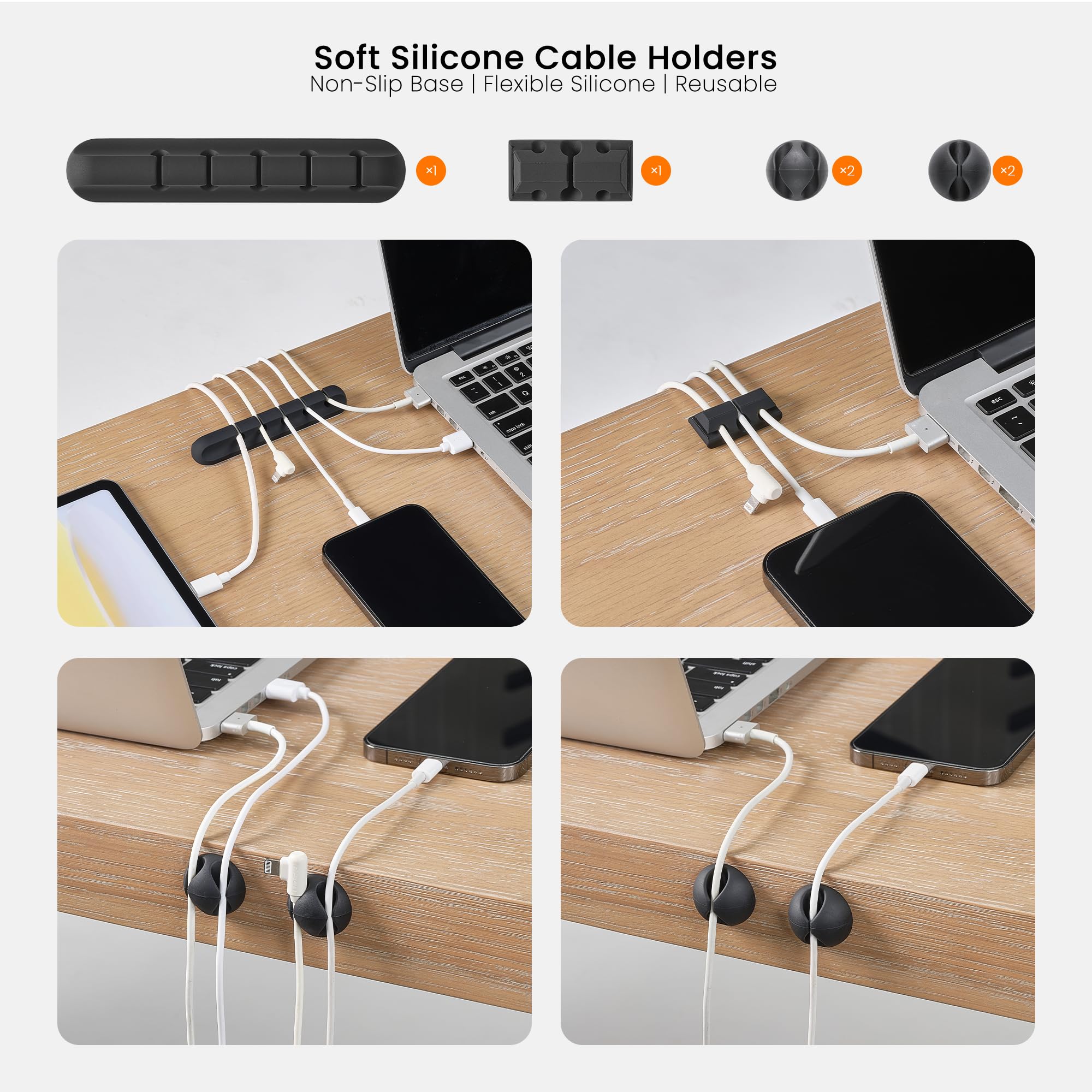 EUREKA ERGONOMIC 316-Piece Metal Under-Desk Cable Management Kit