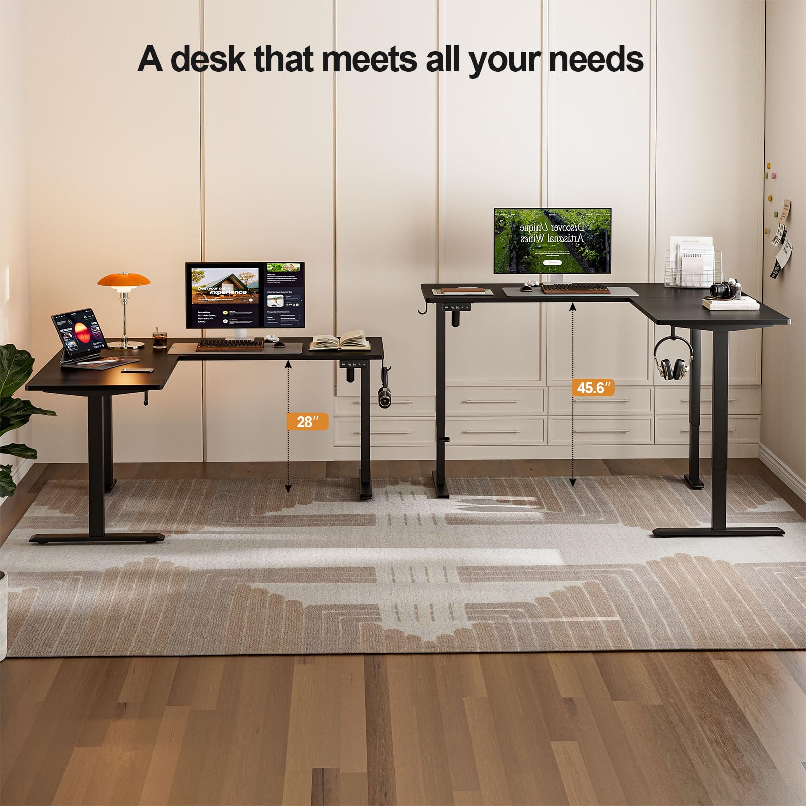Grandder L Shaped Standing Desk Parent