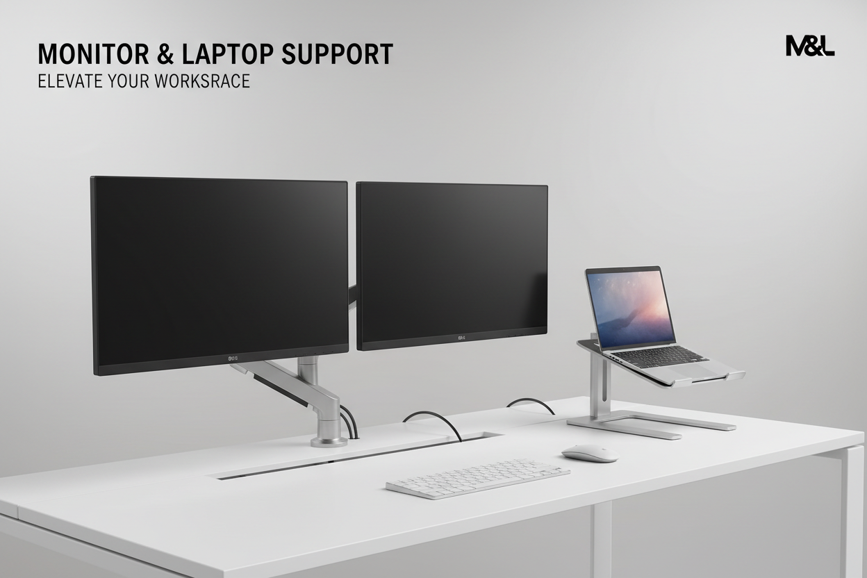 Monitor & Laptop Support